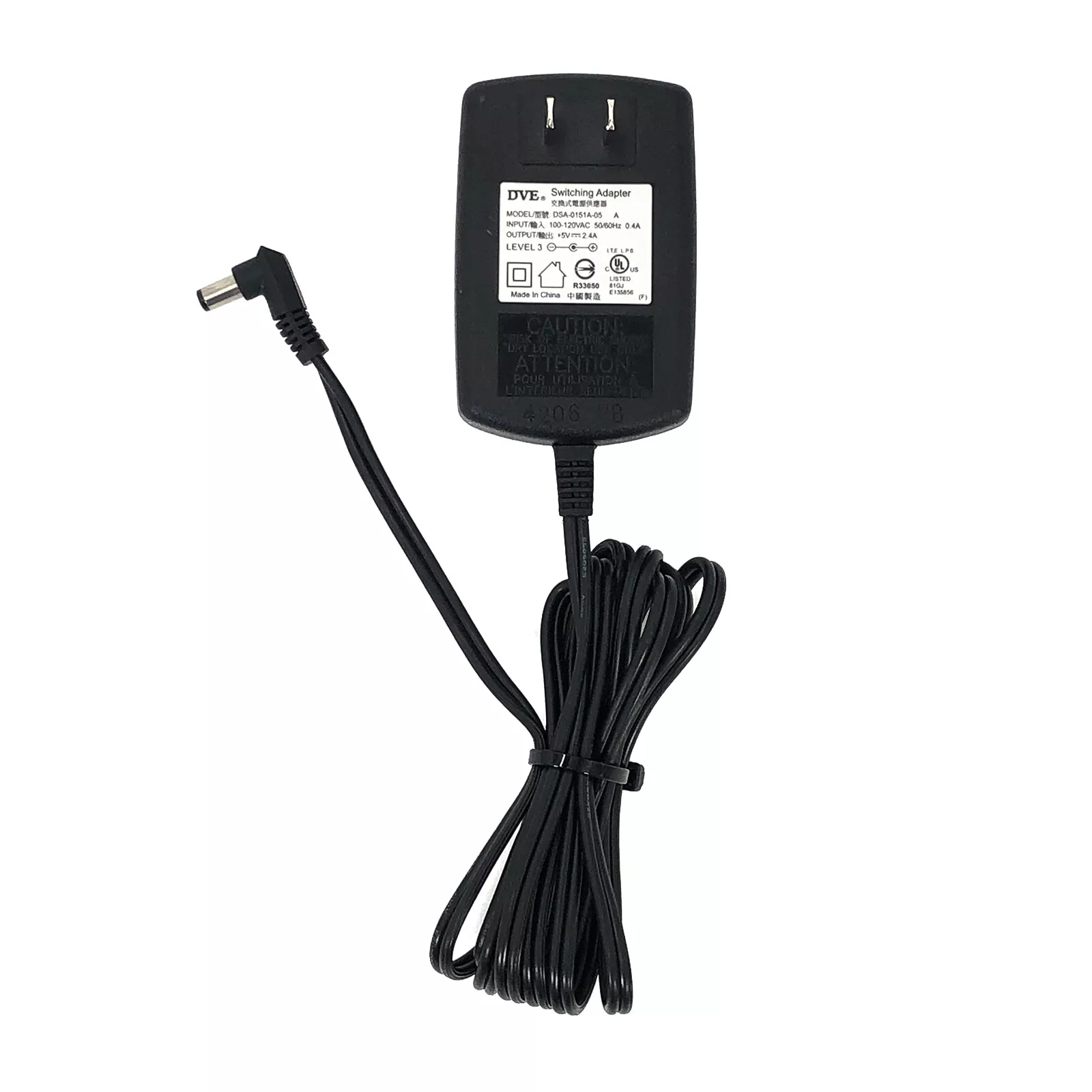 *Brand NEW*Genuine DVE +5V 2.4A 12W AC DC Wall Switching Adapter Model DSA-0151A-05 A Power Supply
